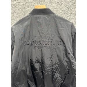 Taylor Swift Reputation Stadium Tour Bomber Jacket Mens Medium Black READ